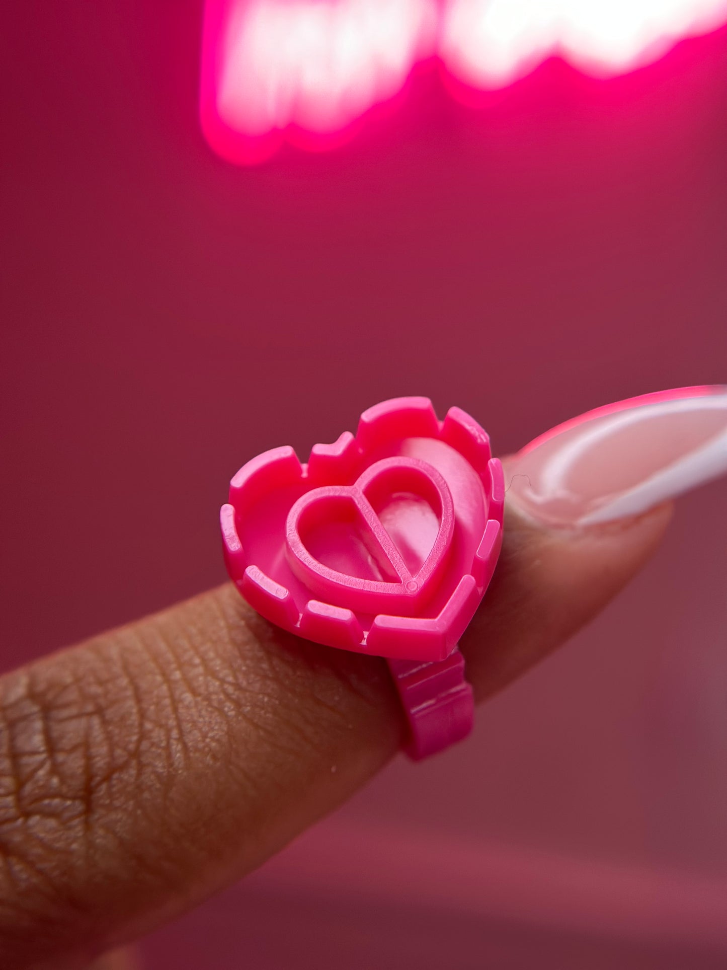 Heart Shaped Glue Ring