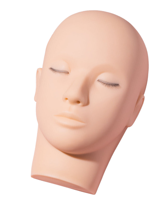 Practice Mannequin Head- 3 Layer Lash line